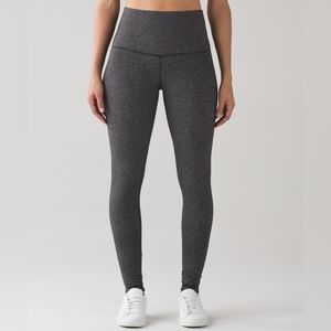 Lululemon Wunder Under Leggings Herringbone